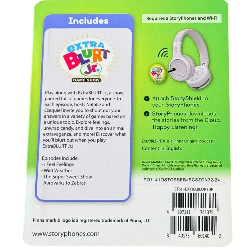 StoryPhones storyshield pinna